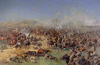 Batalla de Borodino el 26 de agosto de 1812, 1913 de Franz Roubaud